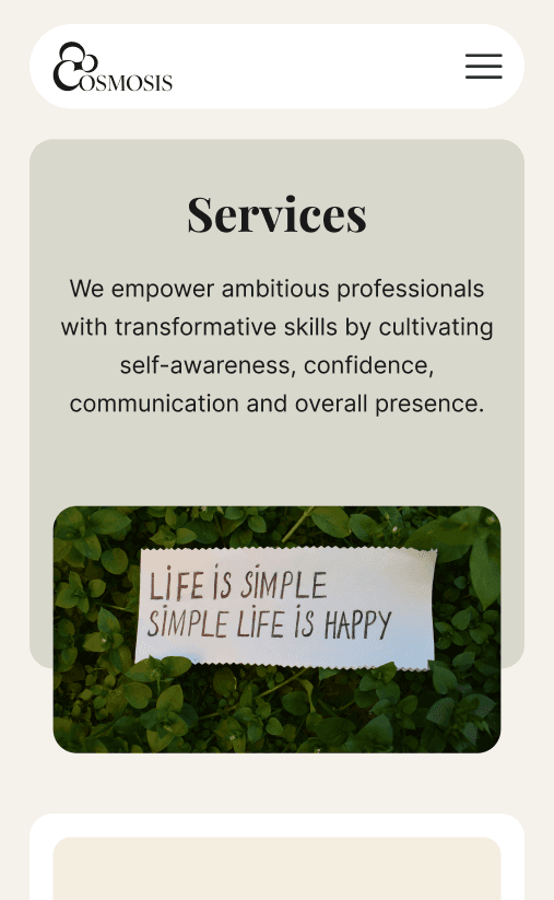 Mobile services